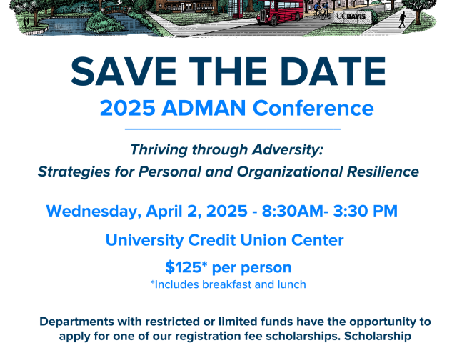 2025 ADMAN Conference - Save the Date - April 2, 2025